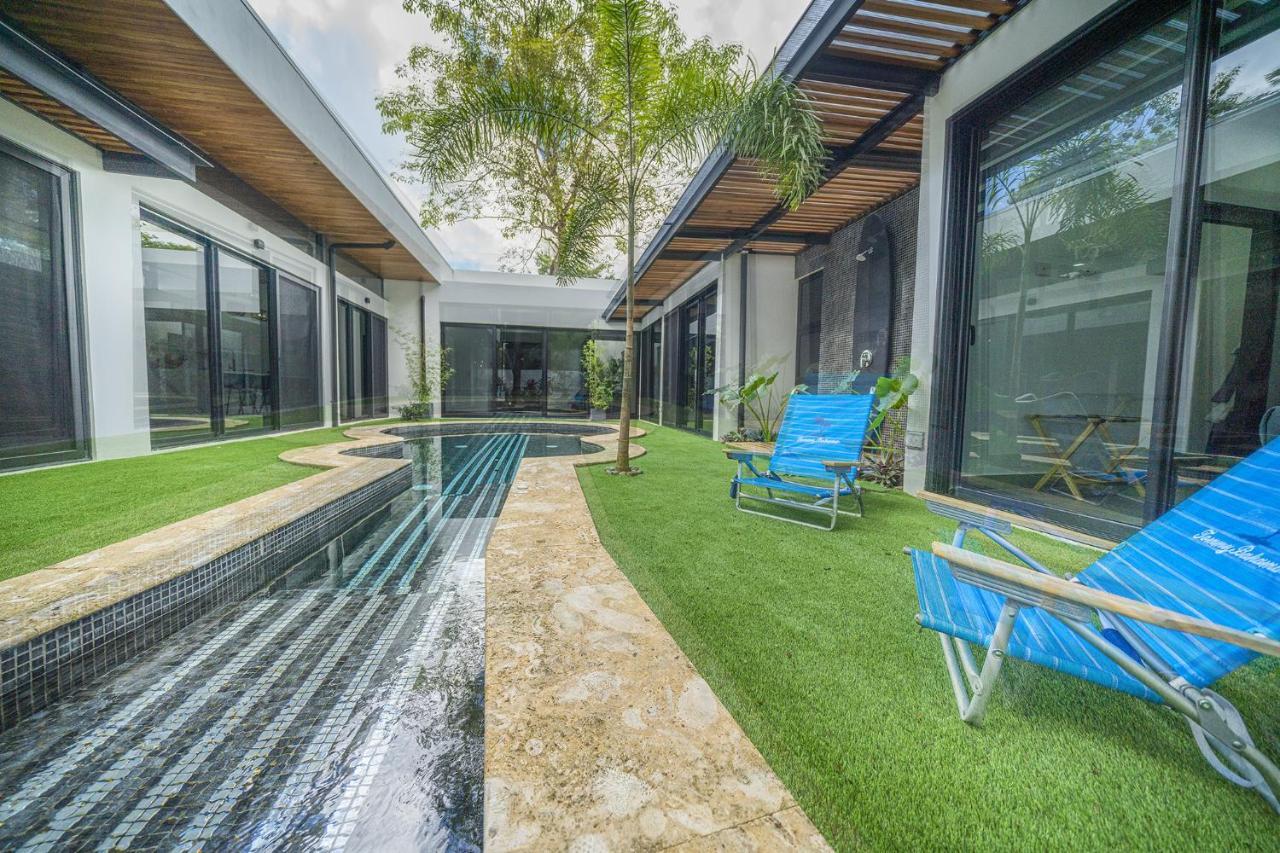 Vila Playa Potrero - New Modern House, Pool In Guitar Shape - Casa Guitarra Exteriér fotografie