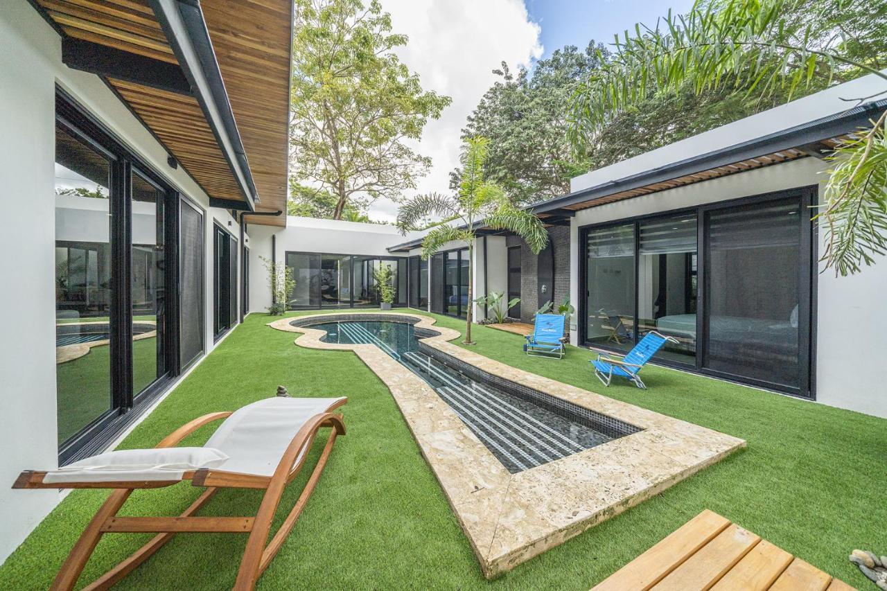 Vila Playa Potrero - New Modern House, Pool In Guitar Shape - Casa Guitarra Exteriér fotografie